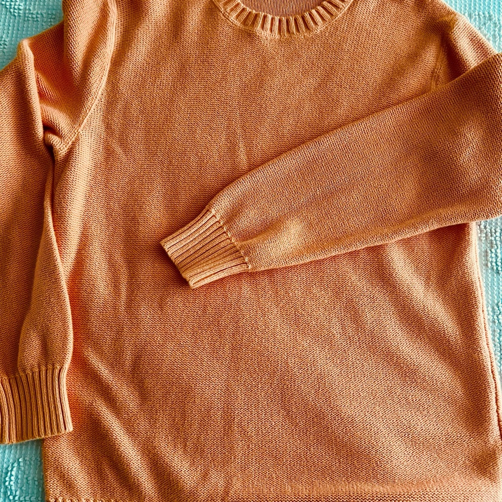 J. Crew Peach Knit Pullover